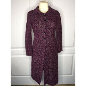 G.A.S. Great American Sportswear Long Sweater boucle KNIT Size Small